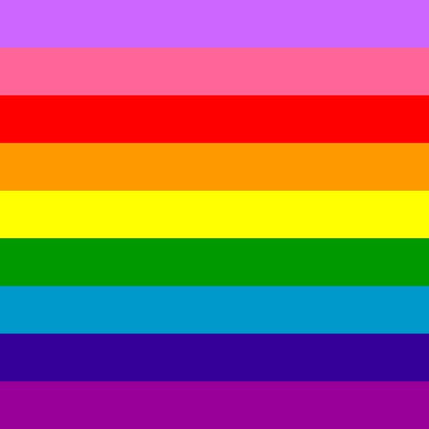 Gilbert Baker Pride Flag