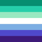 Trans-Inclusive Gay Men’s Pride Flag